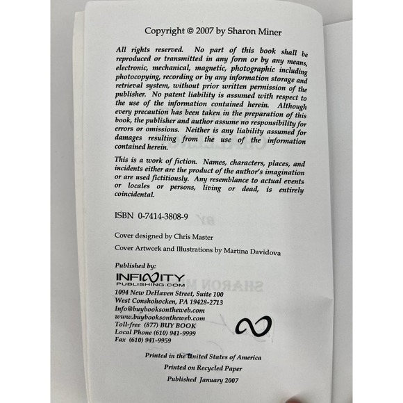 Brigitte's Challenge by Sharon Minor 2007 AUTOGRAPHED Paperback Book - Picture 3 of 4